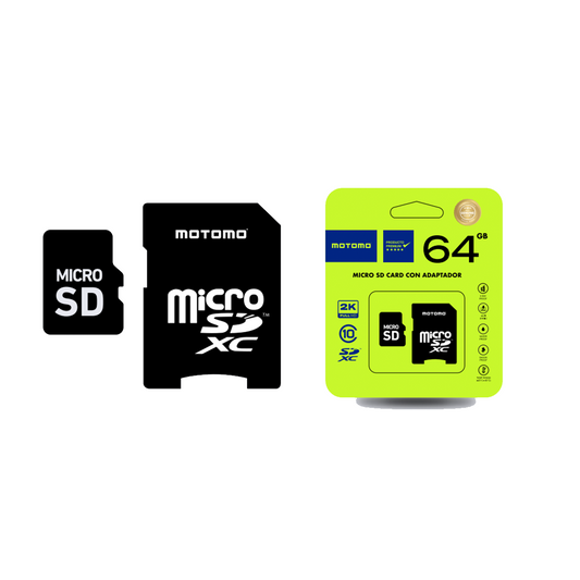Memoria Micro Sd Motomo 64 Gb Clase 10