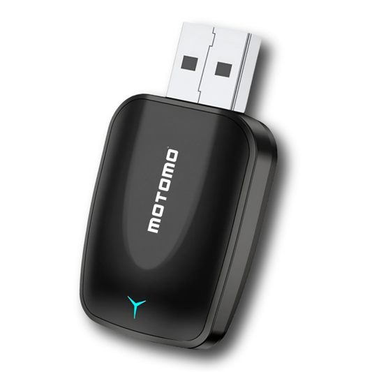 Adaptador Inalambrico Motomo Para Carplay Usb Negro