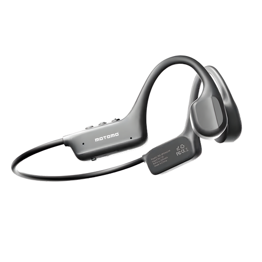 Audífonos Sport Buds Bluetooth Motomo Opengym Gris
