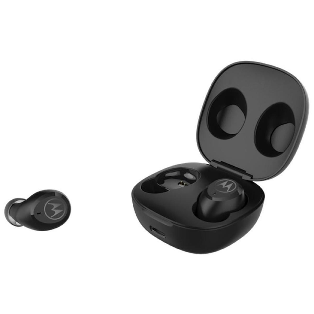 Audífonos Bluetooth Motorola Moto Buds Charge Bt Ipx5 Negro