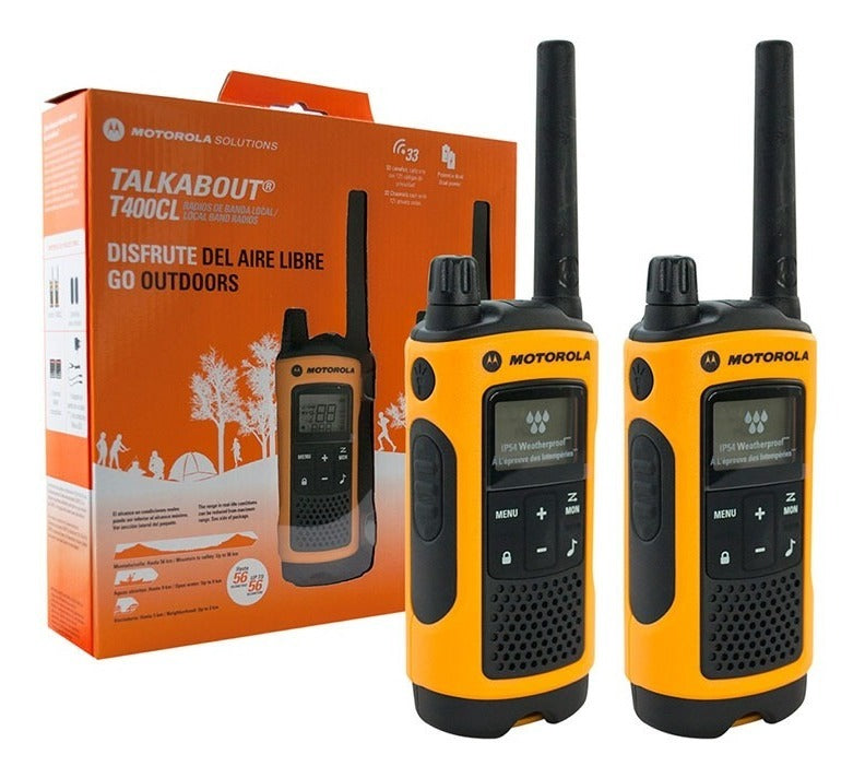 Radio Walkie Talkie Portatil Motorola Transceptor T400cl 30 Millas – imagen 3