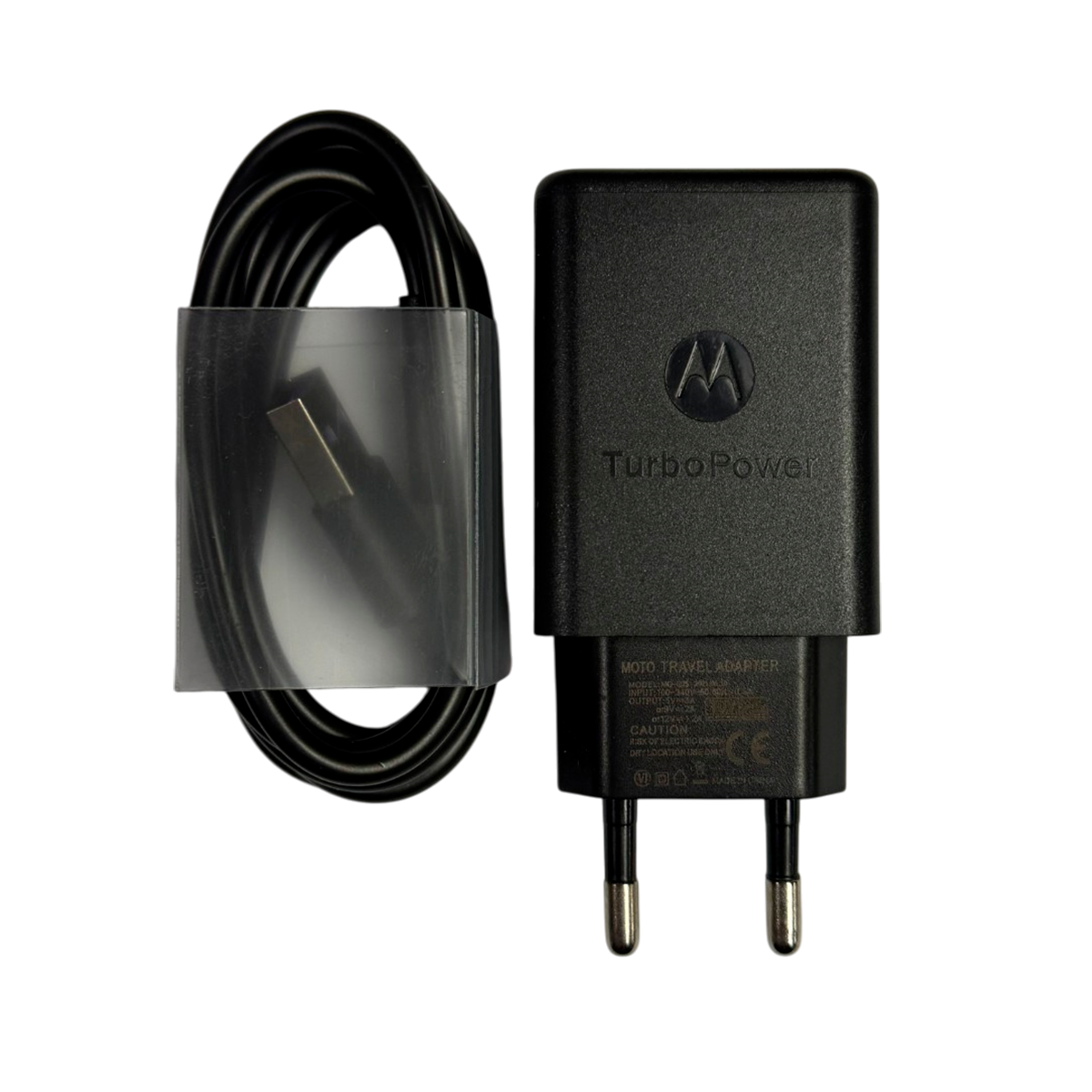 Cargador Motorola Turbo Power 30w Qc 3.0+ Cable Usb Tipo C