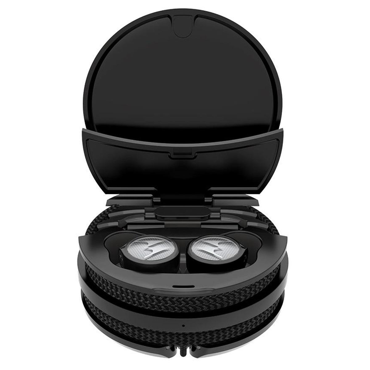 Audífonos Bluetooth Motorola Tech 3 Tws 3 En 1 Negro