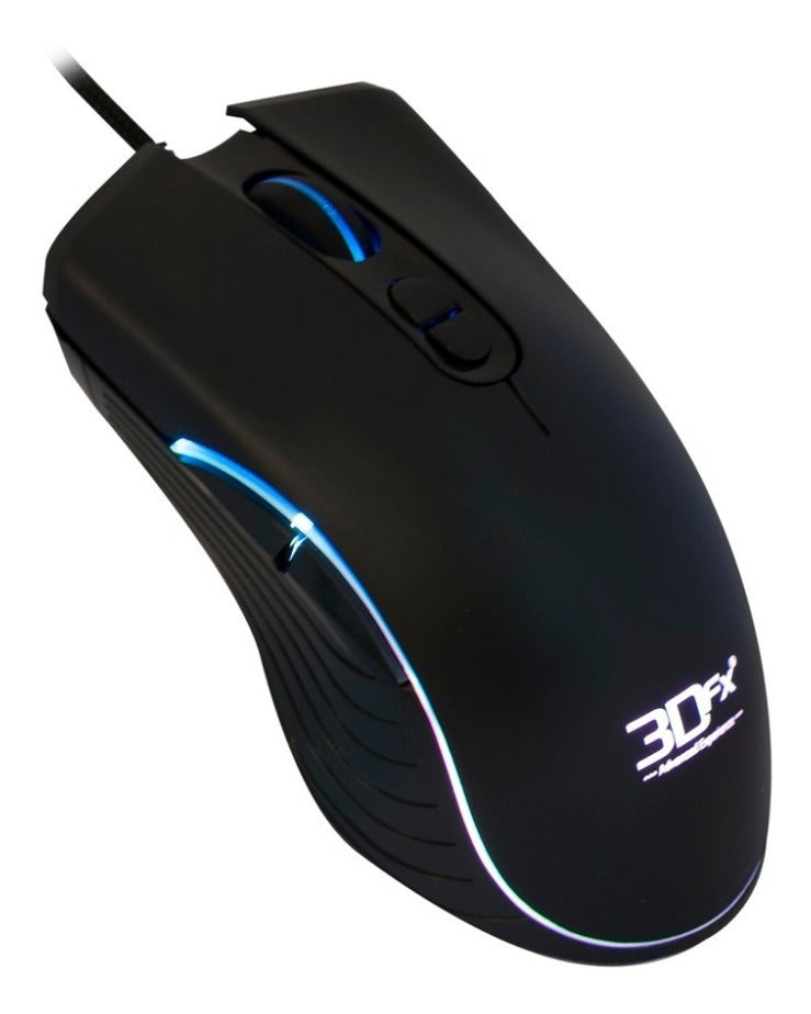 Mouse Gamer 3dfx Acid Rain Professional 4800dpi Negro – imagen 3