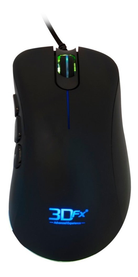 Mouse Gamer 3dfx Psycho Professional 7200dpi Negro – imagen 4