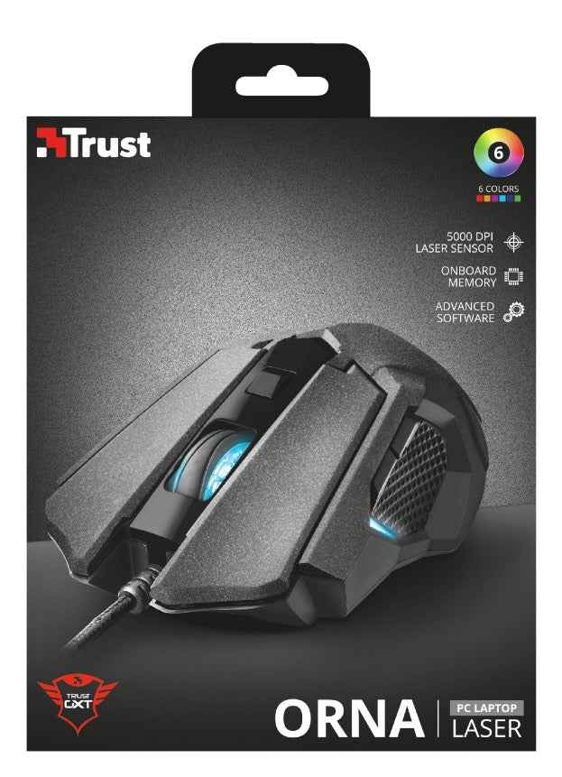 Mouse Gamer Gxt 158 Orna 5000 Dpi Trust – imagen 2