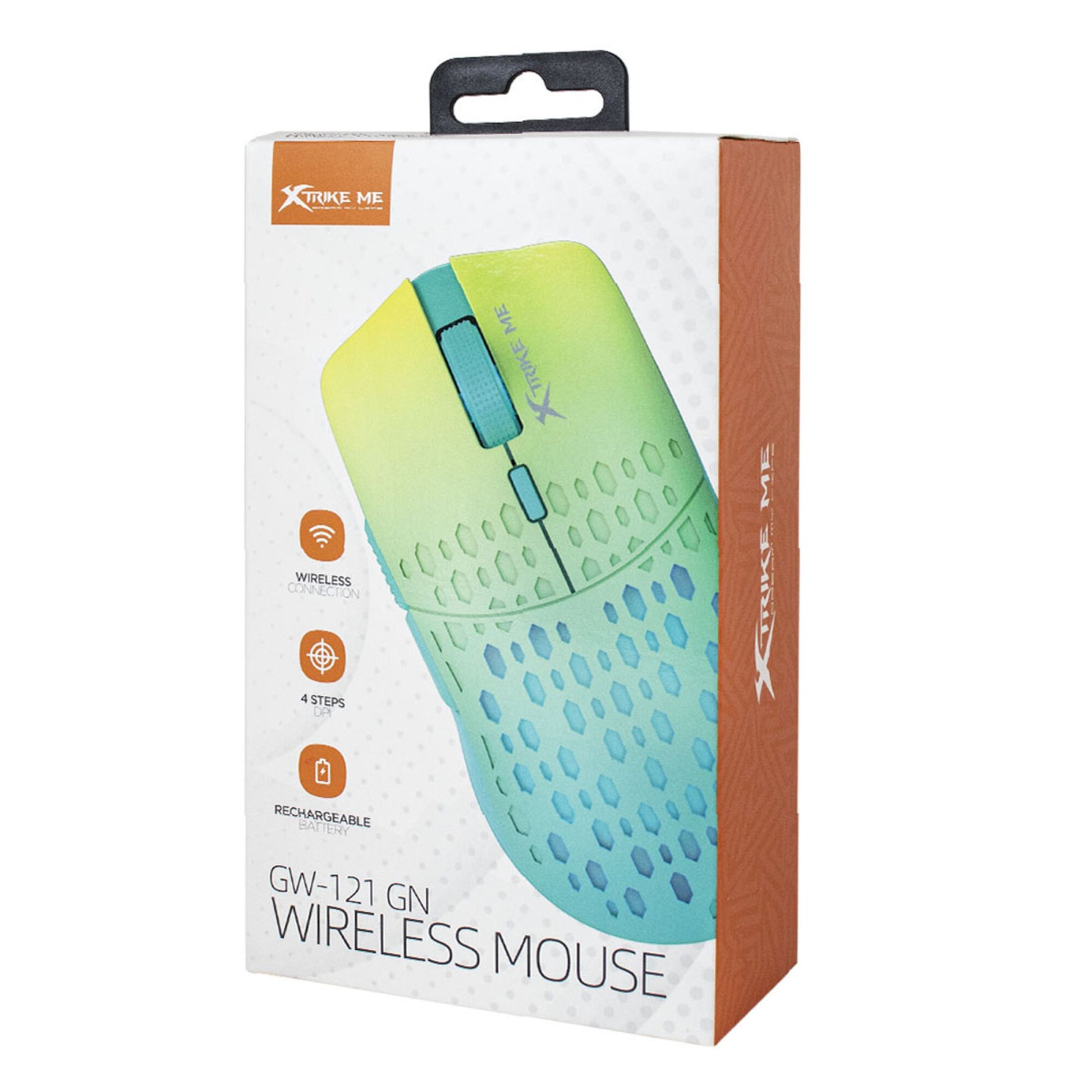 Mouse Gamer Xtrike Me Gw-121gn 3200dpi Verde – imagen 3