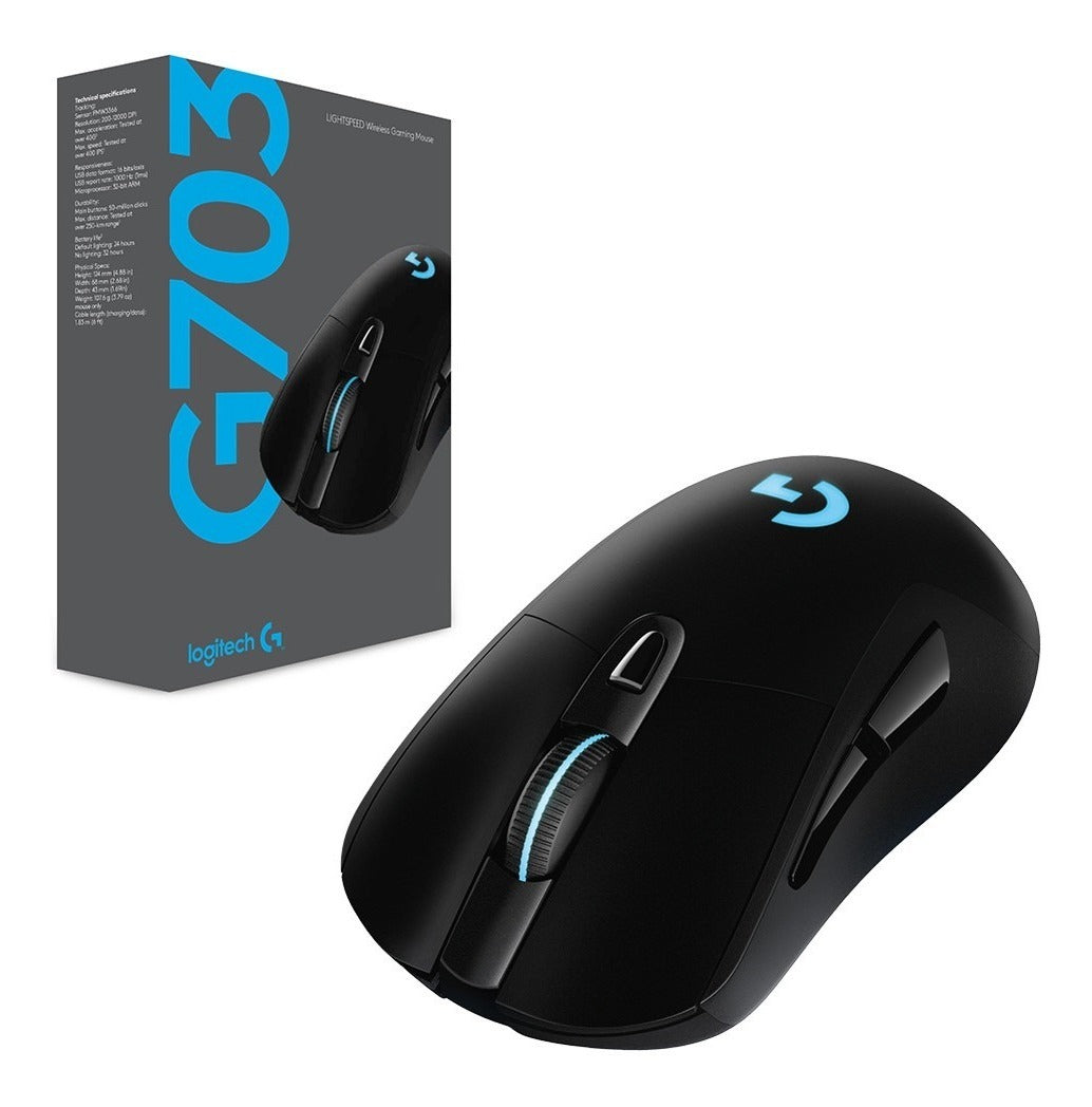Mouse Gamer Logitech Wireless Lightspeed G703 – imagen 3
