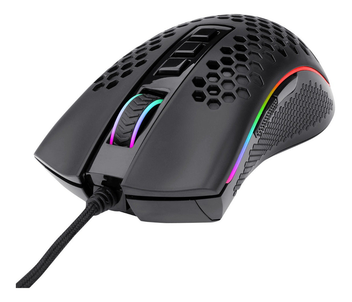 Mouse Gamer Redragon Storm Elite M988 Rgb Negro – imagen 3