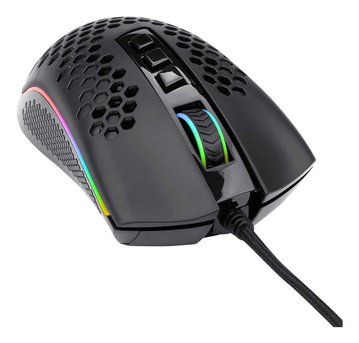 Mouse Gamer Redragon Storm Elite M988 Rgb Negro – imagen 2