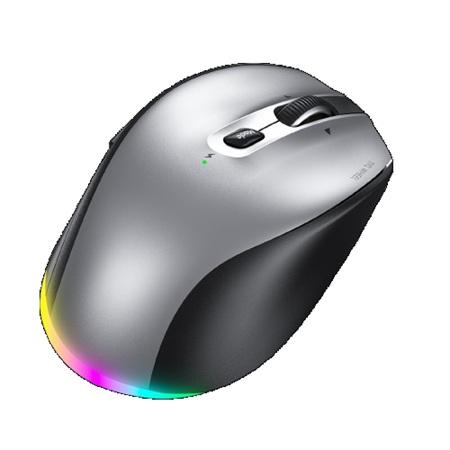 Mouse Ergonomico Dual Wireless Bluetooth Meetion Btm007 Negro – imagen 2