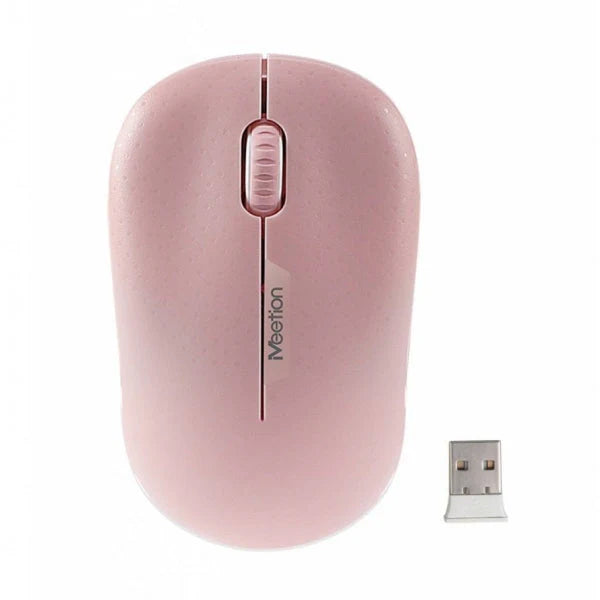 Mouse Inalambrico Wireless Meetion R545 Color Rosa