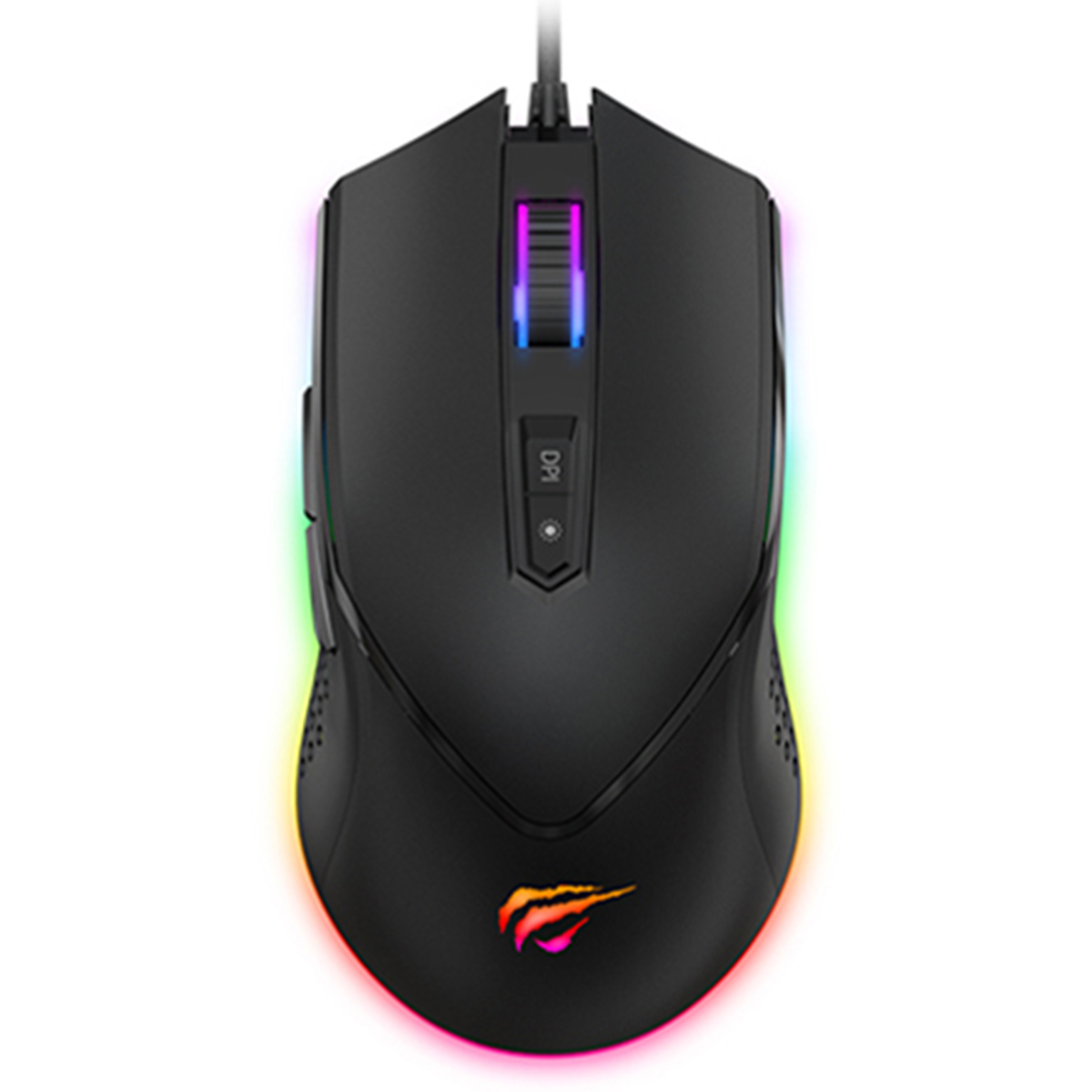 Mouse Gamer Gamenote Ms814 Rgb 7000dpi Negro