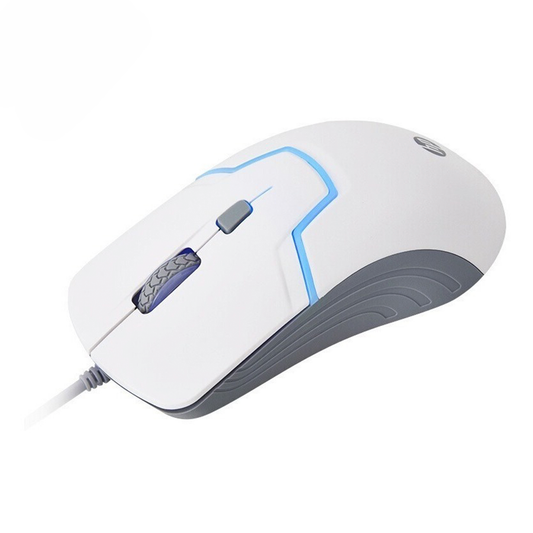 Mouse Gamer Usb Hp M100 1600dpi Blanco