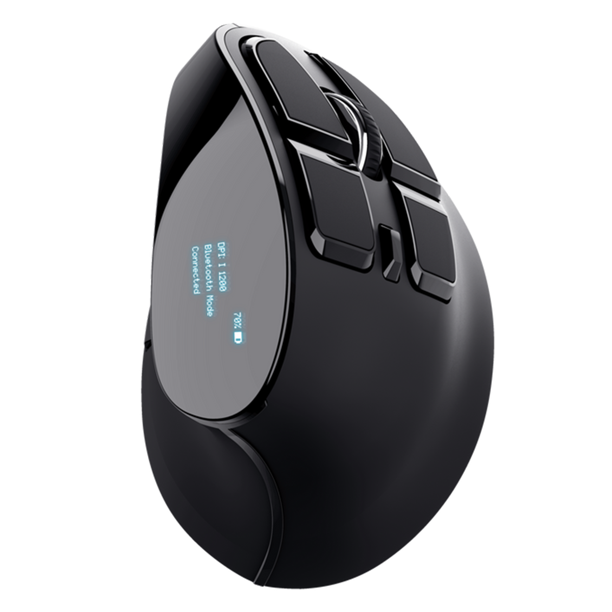 Mouse Inalambrico Recargable Trust Ergo Voxx Negro
