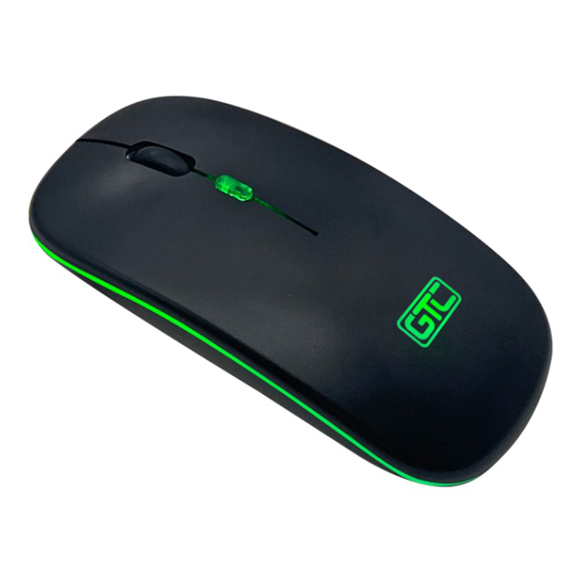 Mouse Gamer Inalámbrico Gtc MGG-017 1600 Dpi Rgb Negro