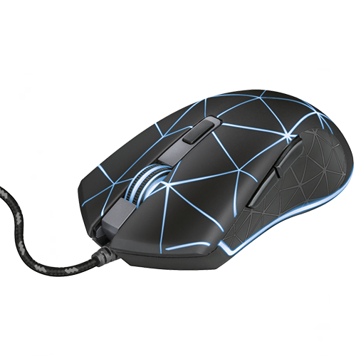 Mouse Gamer Trust Gxt 133 Locx Negro