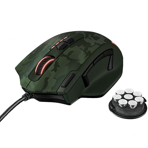 Mouse Gamer Trust Gxt 155c Caldor Camuflaje