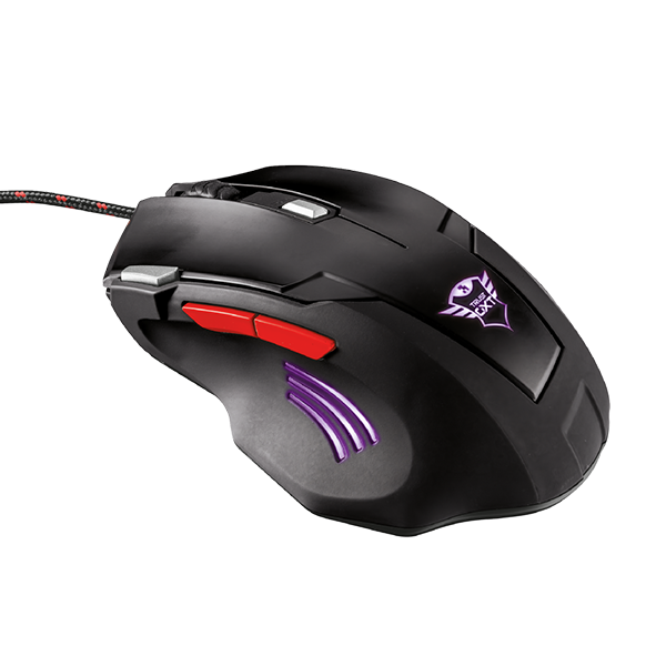 Mouse Gamer Trust Gxt 111 Neebo Negro
