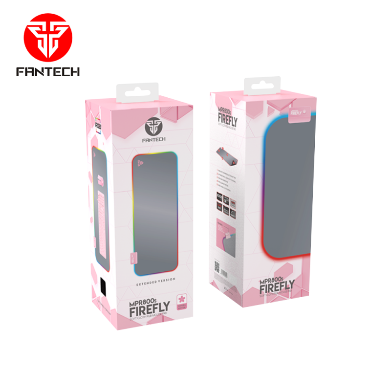Mousepad Gamer Fantech Mpr800 Sakura Edition Xl Rgb 78x30cm Rosado – imagen 2
