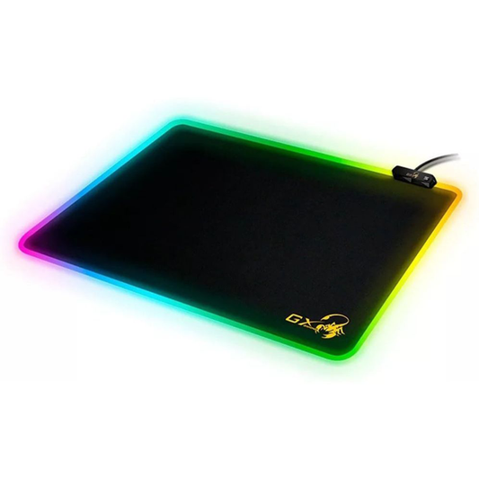 Mousepad Gamer Rgb Genius Gx-pad 500s 40x45cm Negro