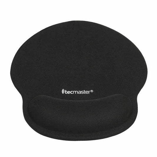 Mousepad Apoya Muñeca Tela Antideslizante TM-100557 Tecmaster Negro