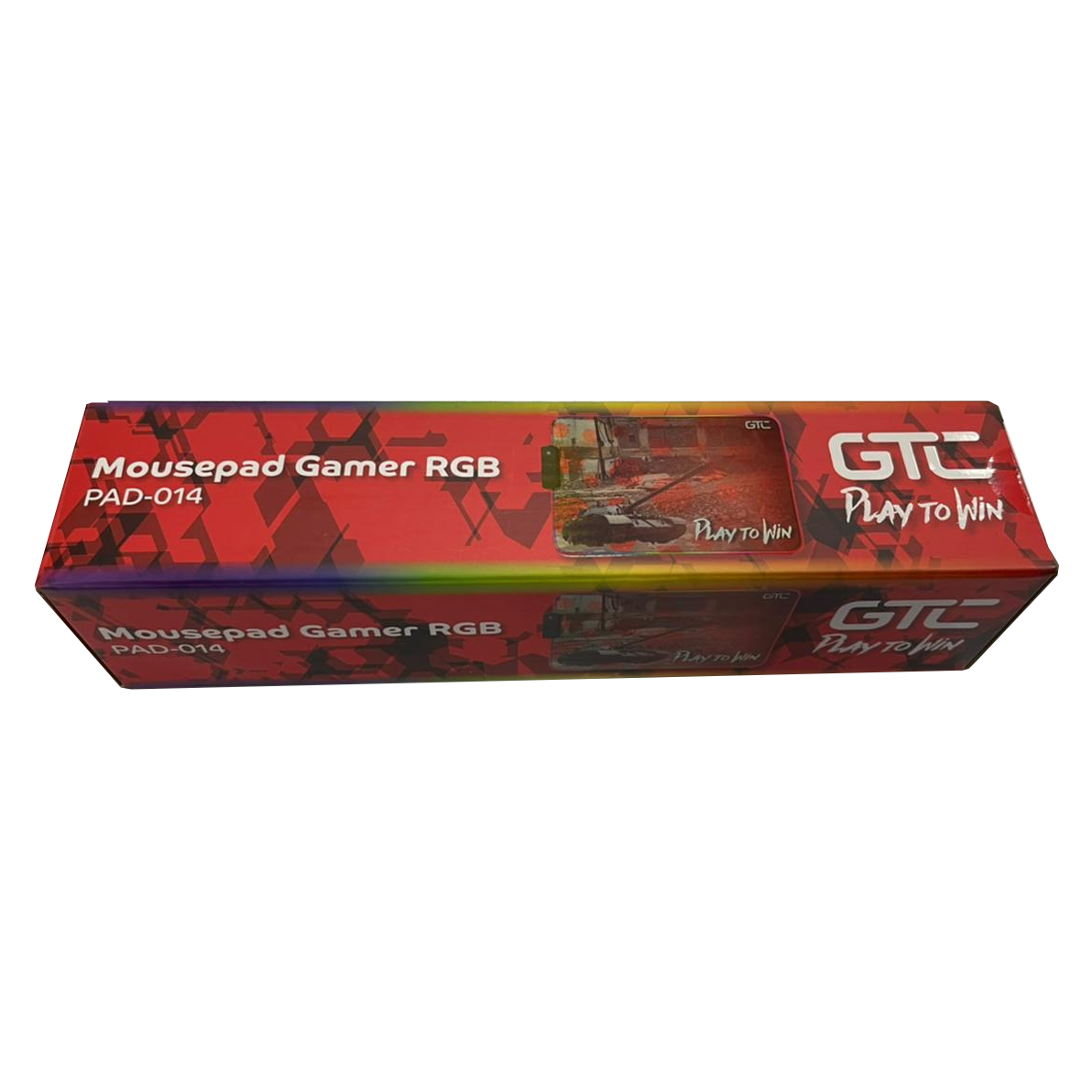 Mousepad Gamer Gtc Pad-014 Largo 35x25cm Rgb Militar – imagen 3