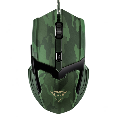 Mouse Gamer Trust Gxt 101D Camuflado