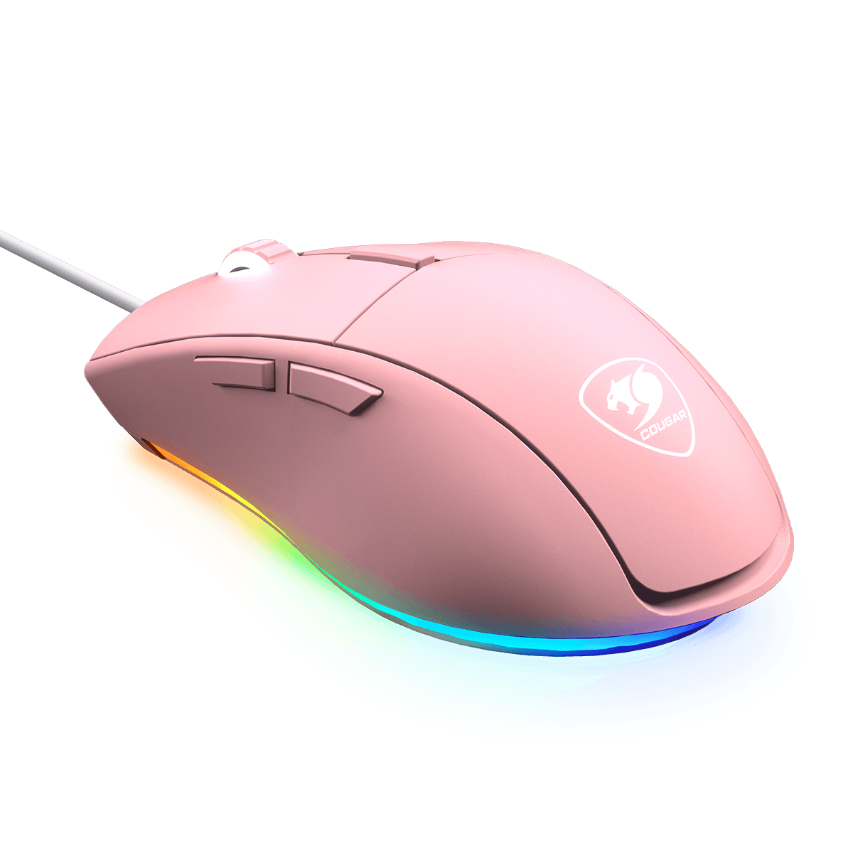 Mouse Gamer Cougar Minos Xt Rgb 4000dpi Rosado