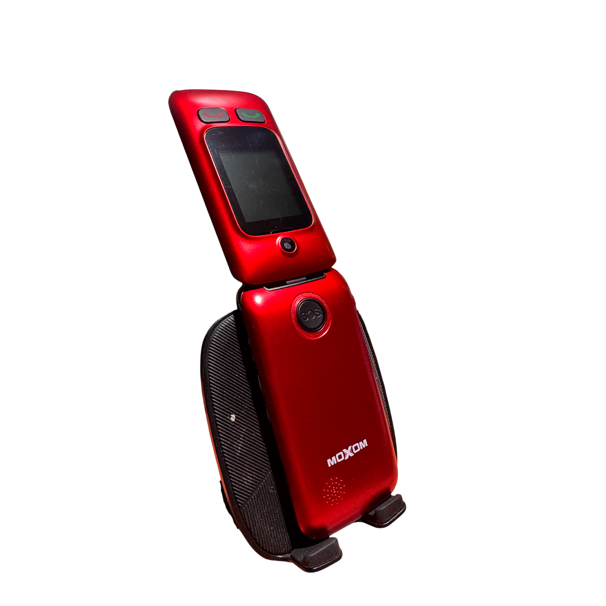 Teléfono Senior Moxom Mx022 4g Adulto Mayor Rojo – imagen 4