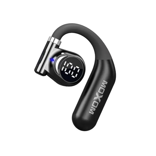 Audífono Bluetooth Moxom mx-wl71 Conduccion Aerea 20 Horas Negro