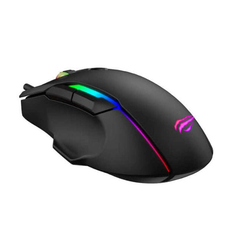 Mouse Gamer Gamenote Ms1012a 4800dpi Rgb Negro – imagen 4