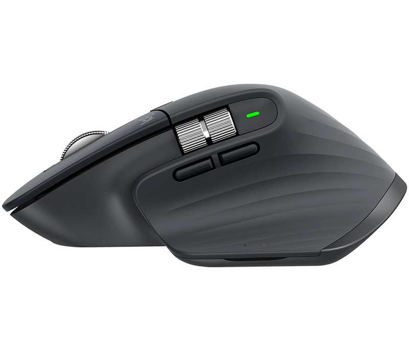 Mouse Logitech Mx Master 3 Inalámbrico Negro – imagen 3