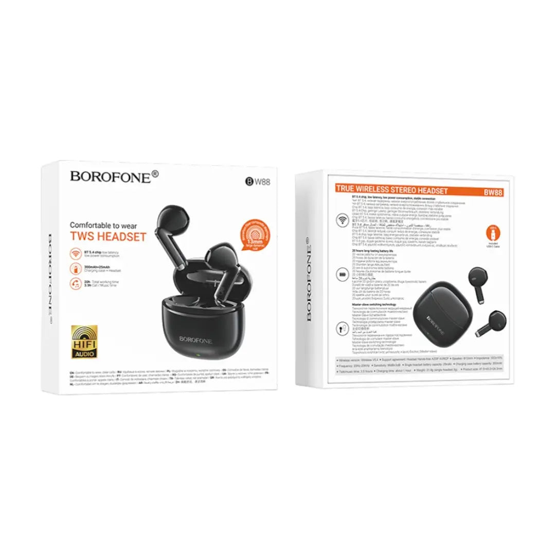 Audífonos In Ear Bluetooth Borofone Bw88 Negro – imagen 3