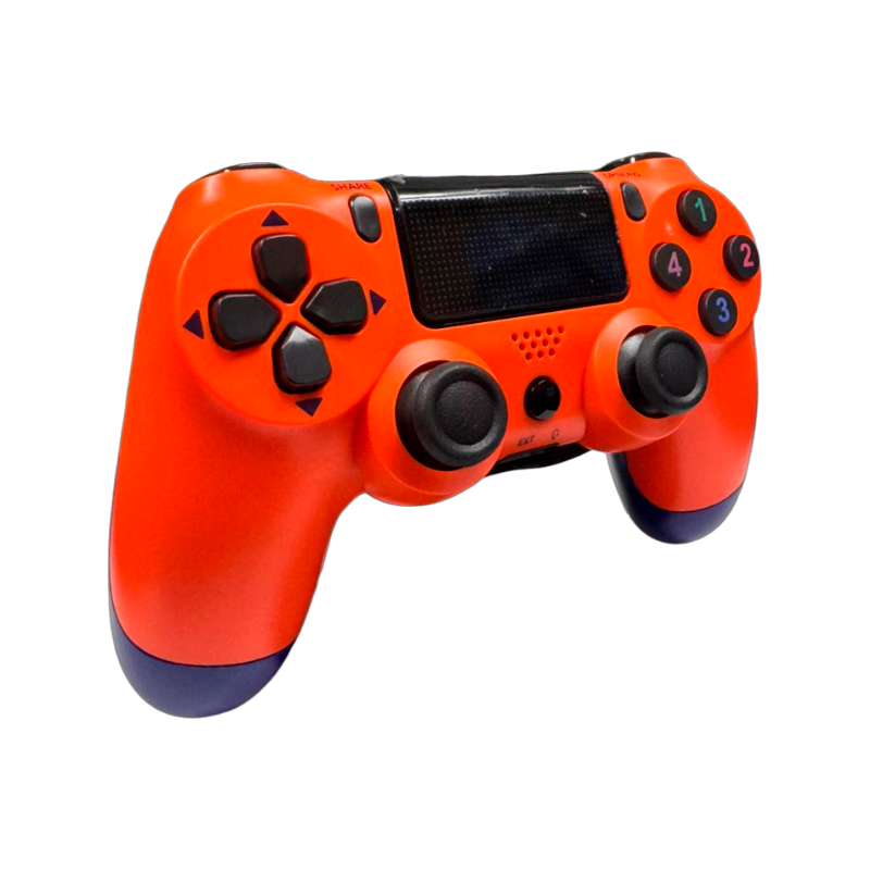 Control Joystick Inalambrico Para PS4 Naranjo
