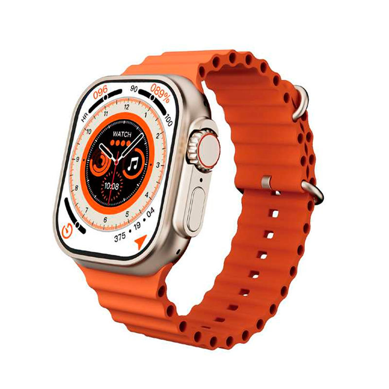 Smartwatch Reloj Inteligente Bluetooth Lenyes Lw221 Naranjo