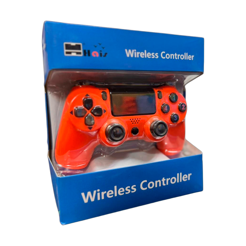 Control Joystick Inalambrico Para PS4 Naranjo – imagen 2