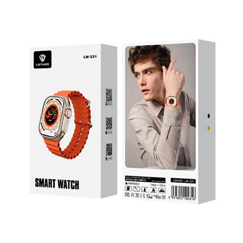 Smartwatch Reloj Inteligente Bluetooth Lenyes Lw221 Naranjo – imagen 2