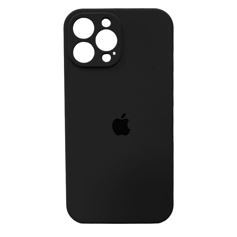 Carcasa Silicona Antideslizante Con Logo Iphone 13 Pro Max Colores