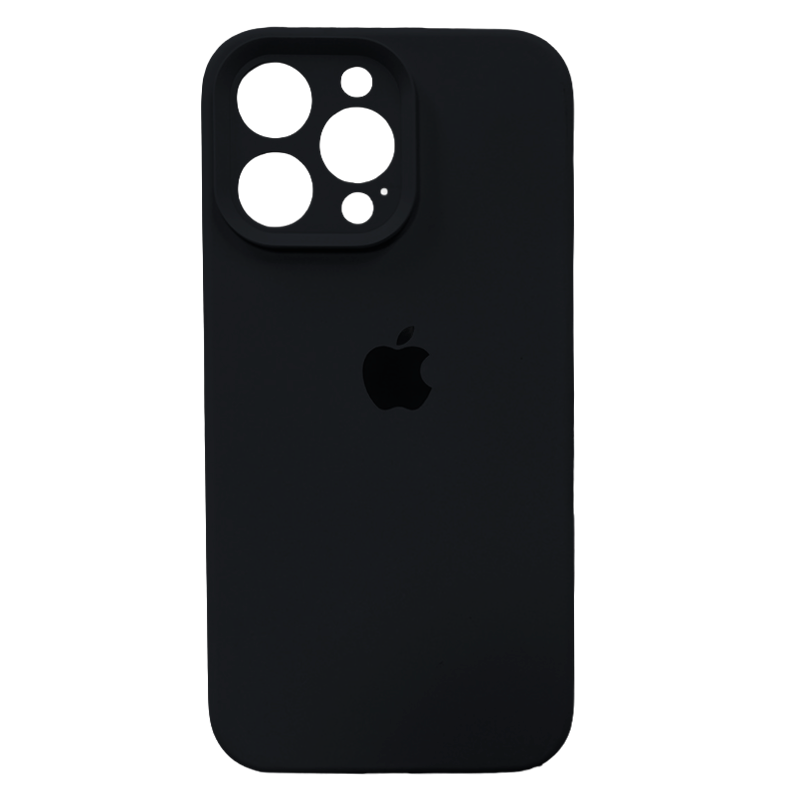 Carcasa Silicona Antideslizante Con Logo Iphone 14 Pro Max Colores