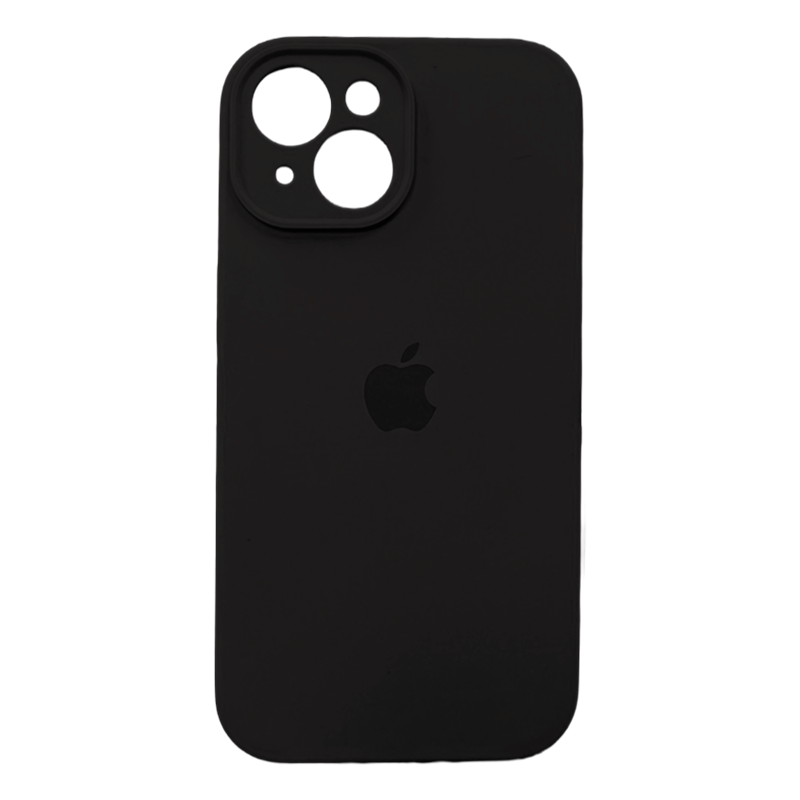 Carcasa Silicona Antideslizante Con Logo Iphone 15 Colores