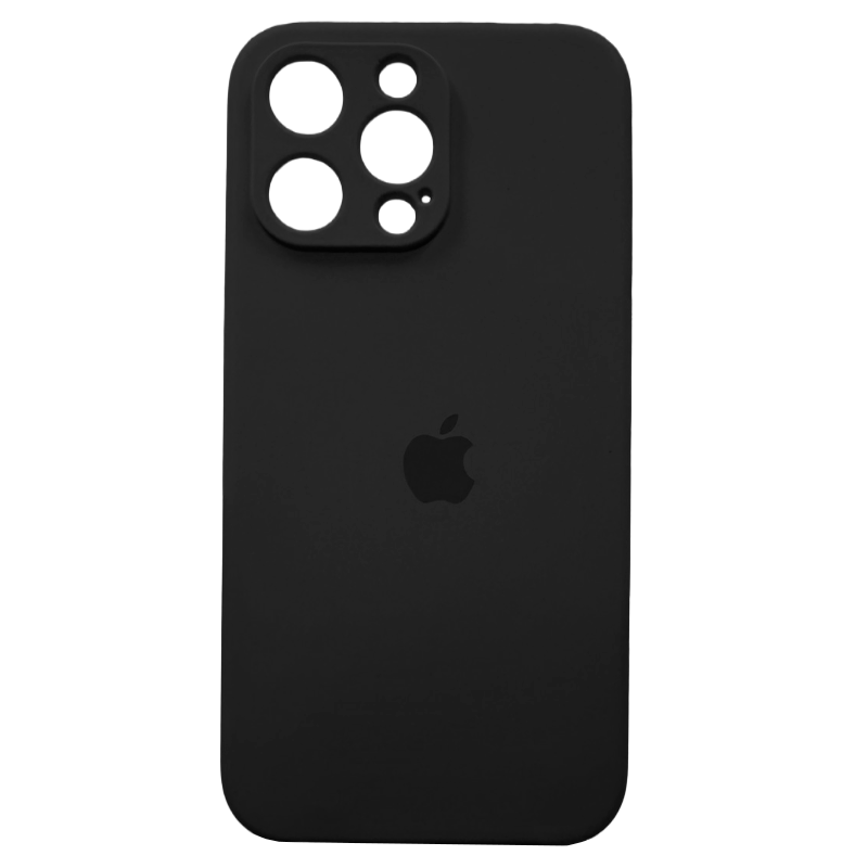 Carcasa Silicona Antideslizante Con Logo Iphone 15 Pro Max Colores