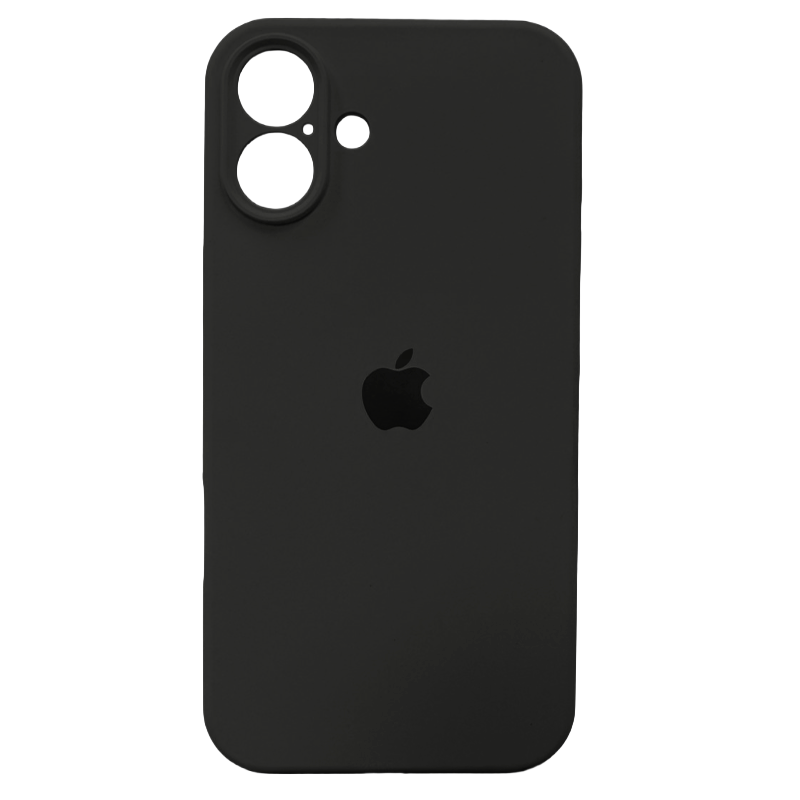 Carcasa Silicona Antideslizante Con Logo Iphone 16 Plus Colores