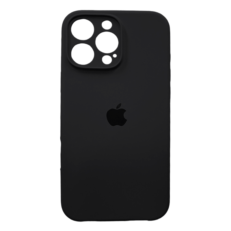 Carcasa Silicona Antideslizante Con Logo Iphone 16 Pro Max Colores