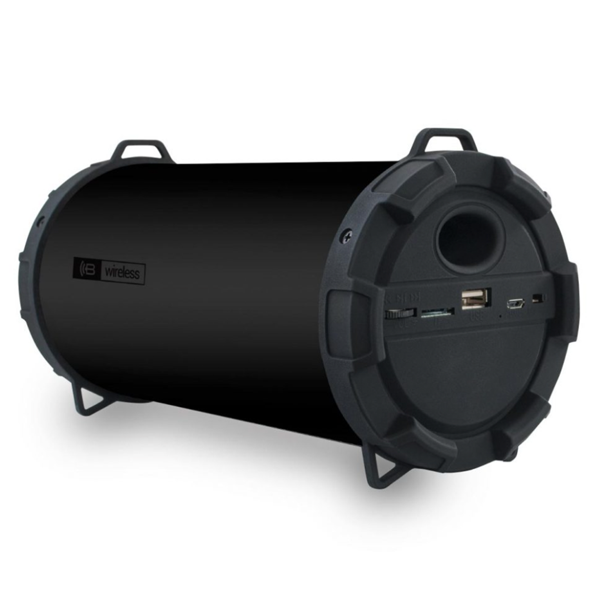 Parlante Bluetooth Zukabass Aux Mp3 Fm Microlab Negro