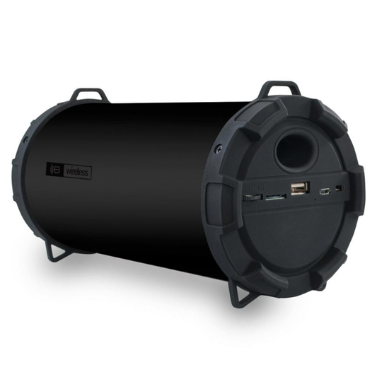 Parlante Bluetooth Zukabass Aux Mp3 Fm Microlab Negro