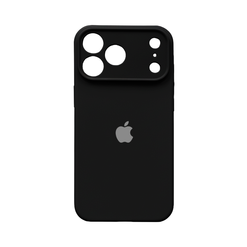 Carcasa Silicona Antideslizante Con Logo Iphone 17 Pro Max Colores