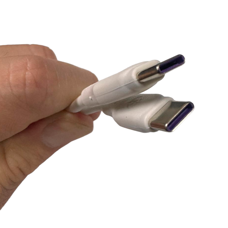 Cargador Carga Rapida Solma 120w + Cable Tipo C Blanco – imagen 3