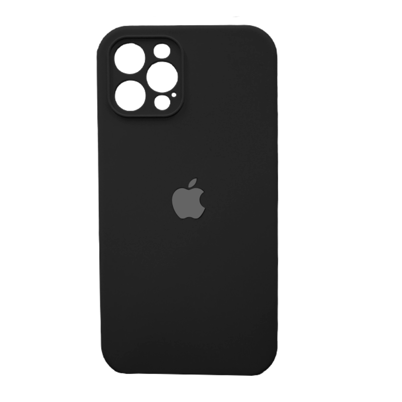 Carcasa Silicona Antideslizante Con Logo Iphone 12 Pro Colores
