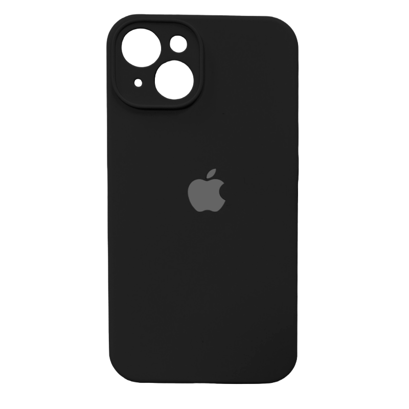 Carcasa Silicona Antideslizante Con Logo Iphone 13 Colores